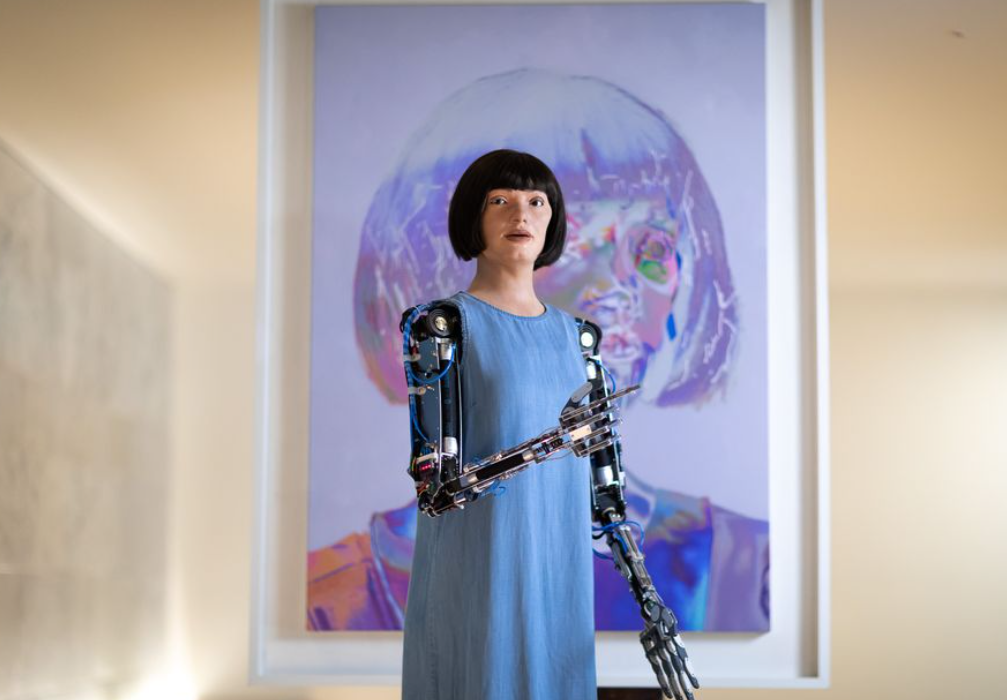 A Robot Made a Portrait. It Sold for $1 Million