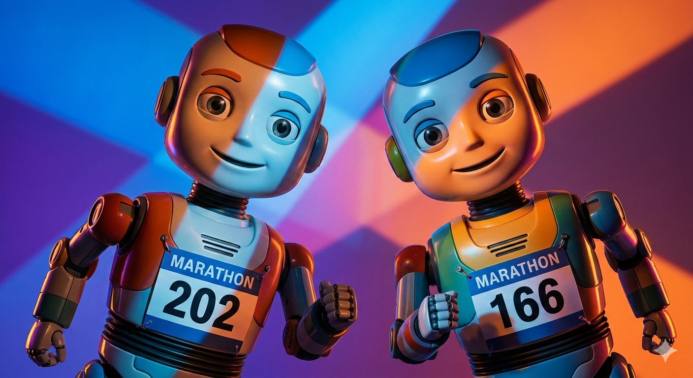 What Happened When Robots Ran a Real Race