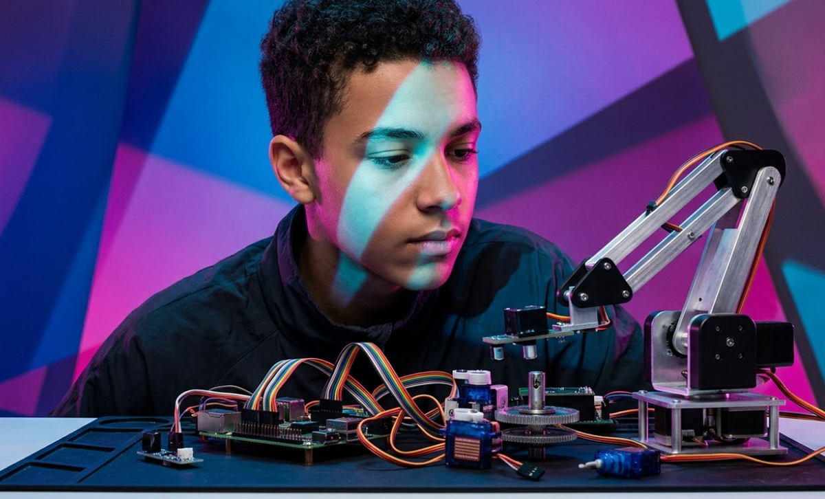 Robotics for 13+ Year Olds: When the Kit Stops Being the Point