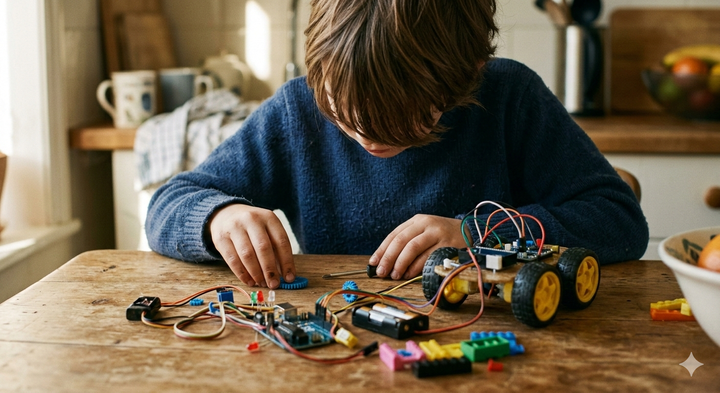 Robotics for 7–8 Year Olds: When Investigation Replaces Frustration