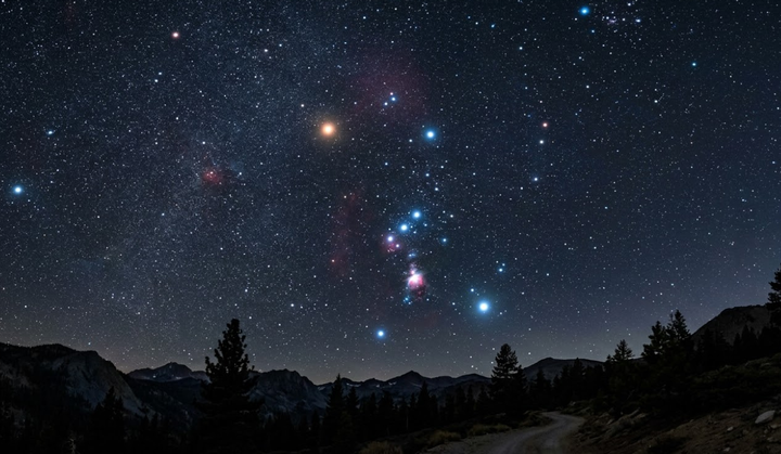 Orion constellation story for kids